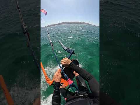 Fake Jibe KITEFOIL. #kite #kitesurfing